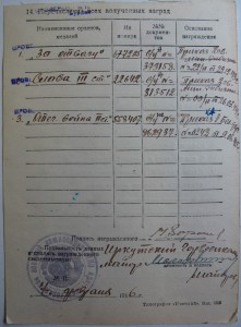 Слава 3 степени 1***, 5***, 22***