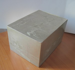 Коробка для сигар 1892г. Полковой приз?