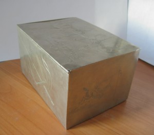 Коробка для сигар 1892г. Полковой приз?