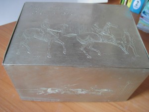 Коробка для сигар 1892г. Полковой приз?