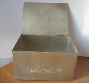Коробка для сигар 1892г. Полковой приз?