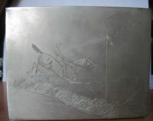 Коробка для сигар 1892г. Полковой приз?