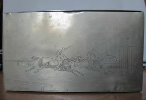 Коробка для сигар 1892г. Полковой приз?