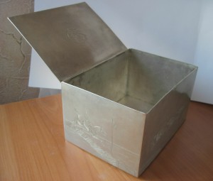 Коробка для сигар 1892г. Полковой приз?