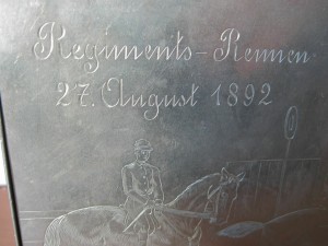 Коробка для сигар 1892г. Полковой приз?