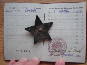 Почётному железнодорожнику № 8237 (серебро).