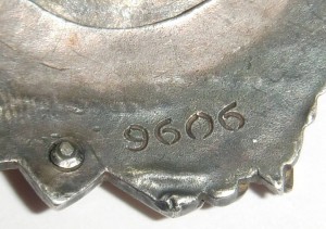 Невский 9 606, клепанный, эмаль переложена