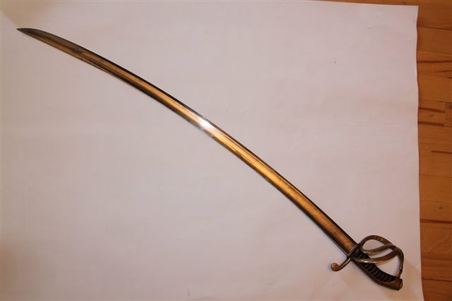 САБЛЯ КАВАЛЕРИЙСКАЯ ОБР. 1827г.