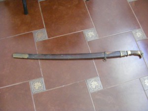 шашака козачья в ножнах 1902г златоуст