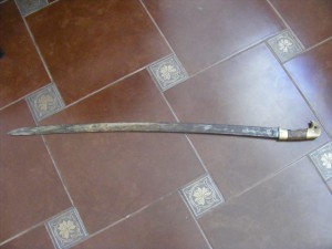 шашака козачья в ножнах 1902г златоуст