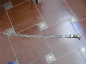 шашака козачья в ножнах 1902г златоуст