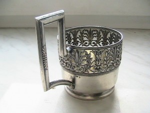 Подстаканник, 84 проба