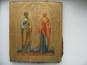 Апостол Пётр и Анна .Сусалка