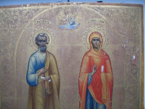Апостол Пётр и Анна .Сусалка