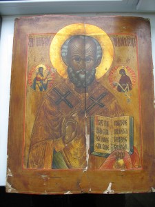 Николай Чудотворец.Храмовая.Оклад!