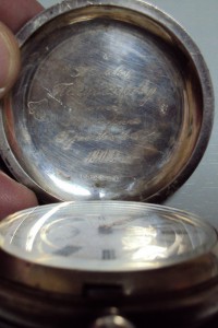 Наградные часы КАЗАКУ от ХОРУНЖЕГО 1902год. Надпись?