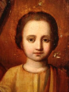 Казанская, кованный оклад