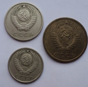 Нечастые сохранные монетки 65-75 гг.    !!!