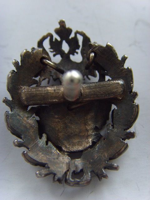 ФРАЧНЫЙ ЗНАК АКАДЕМИИ ХУДОЖЕСТВ, СЕРЕБРО