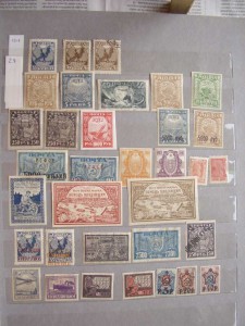Около 500 чистых марок РСФСР и СССР с 1918 по 1961 год