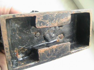 Киргиз на коне, чугун, литье