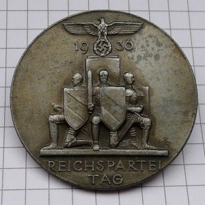 Знак участника имперского партийного съезда в Нюрнберге 1933