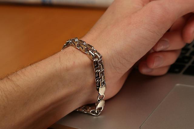 Цепь и браслет 585