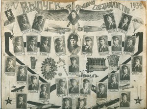 Выпуск авиа специалистов 1934год.