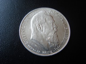 2 МАРКИ, БАВАРИЯ, 1911