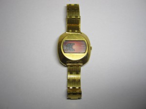 Часы Заря 2006 с дисковой индикацией.