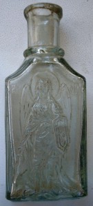 Церковная бутылочка  с Арх.Михаилом и Св.вел.муч.Варварой