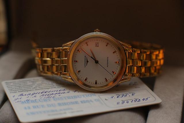 Золотые Longines