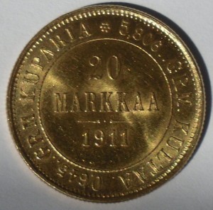 20 марок 1911г.
