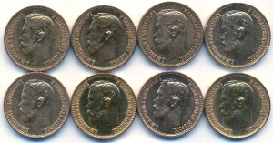 5р1898,1899х8шт.