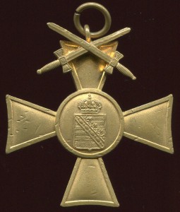 Почетный Крест войны с мечами, Саксония,  1920 – 1922 г.г.