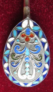 Ложки чайные и кофейные 84 пр. (эмаль) в коробке.