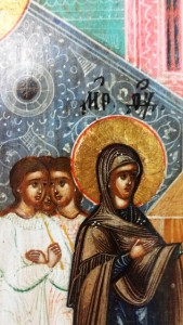 Икона "Введение Богородицы в Храм"