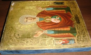 Знамение Пр. Богородицы (Абалакская) на золоте