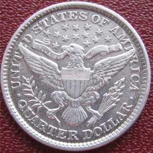 QUARTER DOLLAR  1892 UNC !