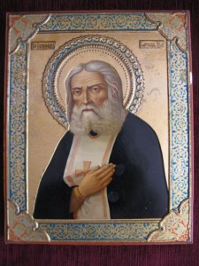 Икона "Серафим Саровский"
