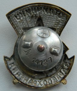 ОТЛИЧНИКУ ЗДРАВООХРАНЕНИЯ (гайка ЭМА,№ на гайке) редкий