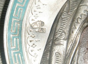 Казанская БМ 13 на 11, серебро, эмаль