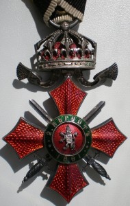 Болгария-Крест с мечами ЗА ВОЕННЫЕ ЗАСЛУГИ 2 августа 1891