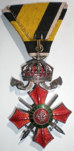 Болгария-Крест с мечами ЗА ВОЕННЫЕ ЗАСЛУГИ 2 августа 1891