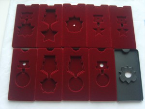 Планшет на 6 ячеек со Вставками под Ордена,Медали.