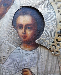 Икона Иверская Божья матерь 84. Киот.