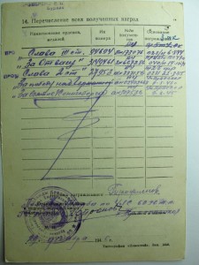 Слава 2и3 ст. +Отвага на мех.вода танка т-34