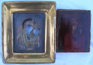 Икона Казанская 84, киот