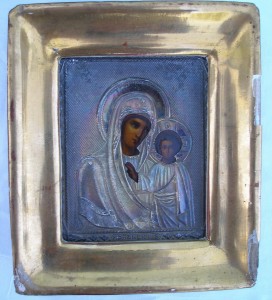 Икона Казанская 84, киот