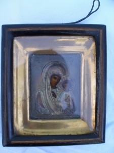 Икона Казанская 84, киот